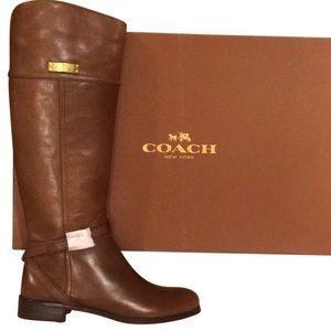 Coach Leather Boots
